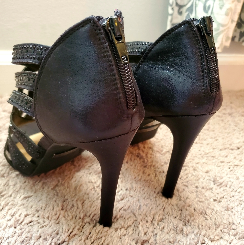 Lauren Lorraine black heels - Picture 3 of 5